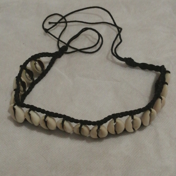 sea shells joker summer spring boho beach necklace - Picture 3 of 3